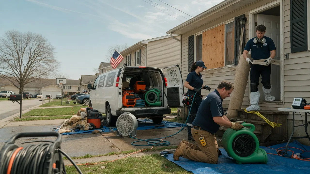 Water Damage Restoration in Mckees Rocks, PA near me